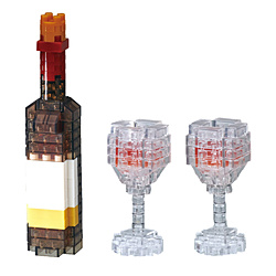 ナノブロック ミニコレクション フードシリーズ NBC-304 ワイン