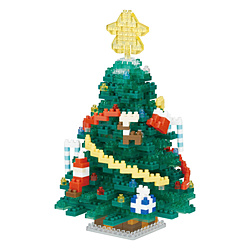 ナノブロック NBH-203 大きなクリスマスツリー（2020） 【864】