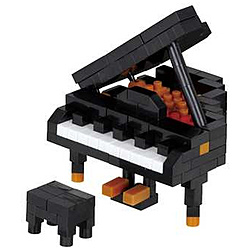 ナノブロック ミニコレクション 楽器シリーズ NBC-336 グランドピアノ
