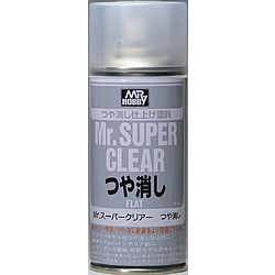 Mr.スーパークリアースプレー（つや消し）