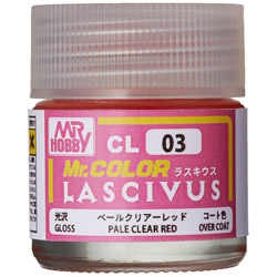 Mr.カラー LASCIVUS（ラスキウス） クリアーペールレッド 10ml[光沢] 【sof001】