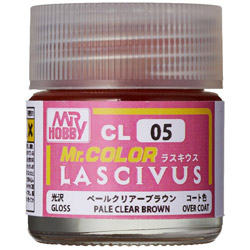 Mr.カラー LASCIVUS（ラスキウス） クリアーペールブラウン 10ml[光沢] 【sof001】