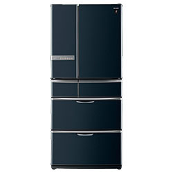 中古】〔中古品〕 6ドア冷蔵庫 （560L） SJ-XF56T-A ブルー系