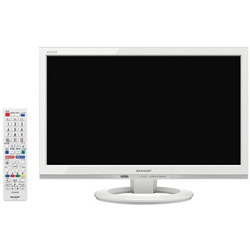SHARP AQUOS 19型 液晶テレビ LC-19K30 ホワイト系 Amazon | シャープ AQUOS 液晶テレビ 19型 ホワイト系 LC-19K30-W