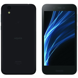 AQUOS sense lite SH-M05 ブラック 「SH-M05-B」 Android 7.1・5.0型・メモリ/ストレージ：3GB/32GB nanoSIMｘ1　SIMフリースマートフォン SH-M05-B ブラック