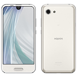 AQUOS R compact SH-M06 ホワイト 「SH-M06-W」 Android 8.0・4.9型・メモリ/ストレージ：3GB/32GB nanoSIMｘ1　SIMフリースマートフォン SH-M06-W ホワイト(White)