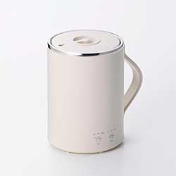 マグカップ型 電気鍋 小型 350ml 1人用 旅行/出張/自宅/オフィス用 卓上調理 湯沸かし 保温 煮込み Cook Mug ベージュ TGM20A-C マグカップ型 電気鍋 小型 350ml 1人用 旅行/出張/自宅/オフィス用 卓上調理 湯沸かし 保温 煮込み Cook Mug ベージュ TGM20A-C