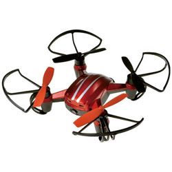 ドローン 4ch R/C マルチコプター MODE1 スコープアイ  赤