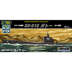 潜水艦No.12アメリカ海軍 SS-212 ガトー 1941年型