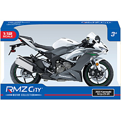 塗装済み完成品 1/12 ダイキャストモーターサイクル 2023 Kawasaki Ninja ZX-6R グレー