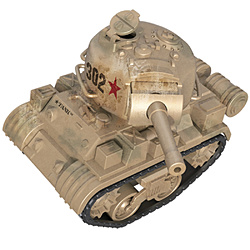 デフォルメプラモデルミリタリー　T-34型タンク（タン）