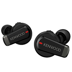 KENWOOD(ケンウッド) 完全ワイヤレスイヤホン  ブラック KH-BIZ70T-B ［ワイヤレス(左右分離) /Bluetooth /ノイズキャンセリング対応］ 【864】