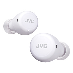 JVCケンウッド 完全ワイヤレスイヤホン ホワイト HA-A5T-W [リモコン・マイク対応 /ワイヤレス(左右分離) /Bluetooth]