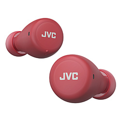 JVCケンウッド フルワイヤレスイヤホン  レッド HA-A5T-R ［リモコン・マイク対応 /ワイヤレス(左右分離) /Bluetooth］