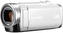 SD対応　32GBメモリー内蔵　フルハイビジョンビデオカメラ　GZ-E265-W