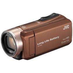 SD対応 32GBメモリー内蔵フルハイビジョンビデオカメラ（ライトブラウン）　GZ-F200-T Everio（エブリオ） ライトブラウン GZ-F200 ［フルハイビジョン対応］