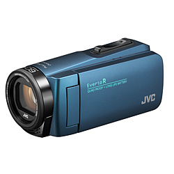 SD対応 32GBメモリー内蔵 防水・防塵・耐衝撃フルハイビジョンビデオカメラ（ネイビーブルー） EverioR（エブリオR） ネイビーブルー GZ-R480 ［フルハイビジョン対応 /防水+防塵+耐衝撃］