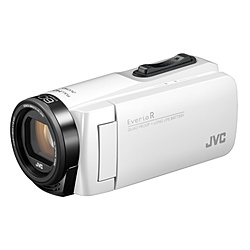 SD対応 32GBメモリー内蔵 防水・防塵・耐衝撃フルハイビジョンビデオカメラ（シャインホワイト） EverioR（エブリオR） シャインホワイト GZ-R480 ［フルハイビジョン対応 /防水+防塵+耐衝撃］