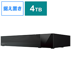 HDV-LLD4U3BA [据え置き型/4TB]　USB3.1(Gen1)/USB3.0/2.0対応 外付けHDD テレビ・レコーダー向け録画用 ブラック 【sof001】