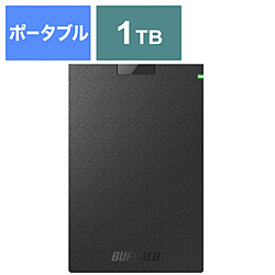 HD-PGAC1U3-BA 外付けHDD  ブラック ［ポータブル型 /1TB］
