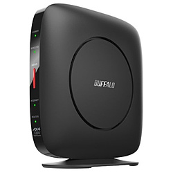 BUFFALO(バッファロー） Wi-Fi 6ルーター 親機 2401+800Mbps AirStation ブラック WSR-3200AX4S-BK ［Wi-Fi 6(ax)/ac/n/a/g/b］