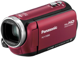 【未使用品！】Panasonic HC-V100M デジタルビデオカメラ レッド 中古】HC-V100M-R レッド [2133011899412] - リコレ！|ビックカメラ