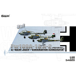 1/48 ドイツ空軍Fw189A-1/A-2 偵察機/冬期用スキー装備/夜間戦闘機 3in1（1機入り）