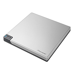 ポータブルブルーレイドライブ (Mac/Windows11対応) SNOW WHITE SILVER BDR-XD08SV ［USB-A／USB-C］