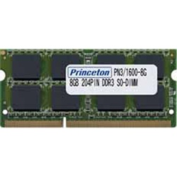 【MacBook Pro対応】PC3-12800（DDR3-1600）対応ノートブック用メモリモジュール DDR3 SDRAM S.O.DIMM（8GB・1枚）　PAN3/1600-8G ［増設メモリー］