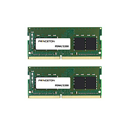 増設メモリ ノートPC用  PDN4/3200-16GX2 ［SO-DIMM DDR4 /16GB /2枚］