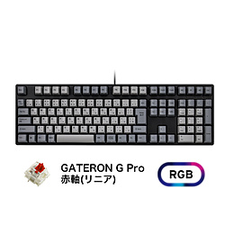 IKBC キーボード CD108 RGB(赤軸) ブラック IK-CD108-G/RD-RGB-BK ［有線 /USB］