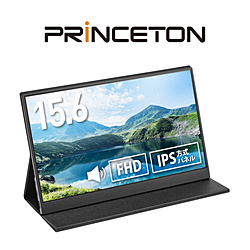 PRINCETON(vXg) USB-Cڑ oCj^[ ubN PTF-M156A m15.6^ /tHD(1920×1080) /Ch /60Hzn