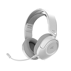 CORSAIR(�R���Z�A) CAR-9011402-WW �Q�[�~���O�w�b�h�Z�b�g HS35 v3 Wireless �z���C�g �m���C�����X�iBluetooth/USB-C�{USB-A�j�{�L�� /���� /�w�b�h�o���h�^�C�v�n