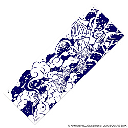 ドラゴンクエスト スマイルスライム 和シリーズ てぬぐい うみ