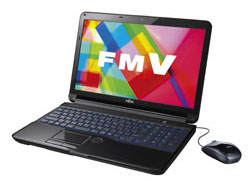 FMV LIFEBOOK AH56/Gシリーズ [Office付き] FMVA56GB (2012年モデル・シャイニーブラック)    ［Windows 7 Home Premium /インテル Core i7 /Office Home and Business 2010］