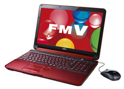 FMV LIFEBOOK AH56/Hシリーズ [Office付き] FMVA56HR (2012年モデル・ガーネットレッド)    ［Windows 7 Home Premium /インテル Core i7 /Office Home and Business 2010］