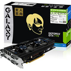 グラフィックボード NVIDIA GeForce GTX 770搭載 PCI-Express　GF-GTX770-E2GHD/OC［2GB/GeForce GTXシリーズ］