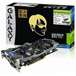 NVIDIA GeForce GTX 760 ［PCI-Express 3.0 x16・2GB］　GF-GTX760-E2GHD/OC    ［GeForce GTX 760 /2GB］