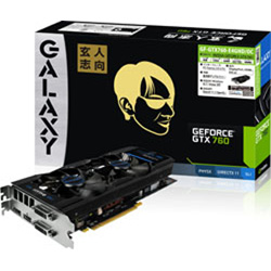 NVIDIA GeForce GTX 760 ［PCI-Express 3.0 x16・4GB］　GF-GTX760-E4GHD/OC    ［GeForce GTX 760 /4GB］