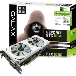 グラフィックボード NVIDIA GeForce GTX 1060搭載 PCI-Express　GALAKURO GK-GTX1060-E6GB/WHITEC1［6GB/GeForce GTXシリーズ］