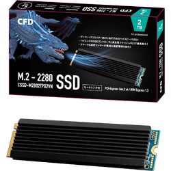 CFD PG2VN シリーズ M.2 SSD (2TB) CSSD-M2B02TPG2VN