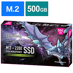内蔵SSD PCI-Express接続 CFD Gaming PG3NF2シリーズ  CSSD-M2B5GPG3NF2 ［500GB /M.2］