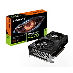 グラフィックボード GeForce RTX 4070 WINDFORCE 2X OC V2 12G  GV-N4070WF2OCV2-12GD ［GeForce RTXシリーズ /12GB］