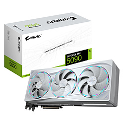 グラフィックボード AORUS GeForce RTX 5090 STEALTH ICE 32G ホワイト GV-N5090AORUSST ICE-32GD ［GeForce RTXシリーズ /32GB］