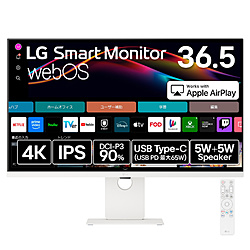 LG(GW[) USB-CΉ PCj^[ 36.5^ LG Smart Monitor zCg 37U730SA-W m4K(3840×2160j /Ch /60Hzn