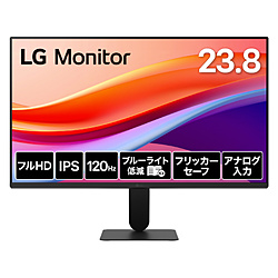 PC˥ LG Monitor ֥å 24U411A-B 23.8 /եHD(19201080) /磻 /120Hz