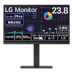 LG(�G���W�[) PC���j�^�[ �u���b�N 24BF440B-B �m23.8�^ /�t��HD(1920×1080) /���C�h /100Hz�n