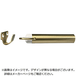 TRUSCO 扉用戸当り アオリ止め付 90 サテンゴールド   DSF90-SG