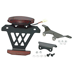 SスリムLEDテールランプKIT  レッド 801-1017910