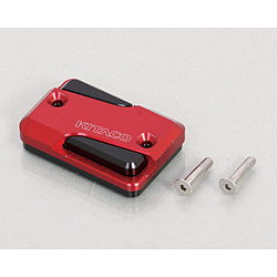 マスターシリンダーキャップ type5  ブラック／レッド 524-0005030